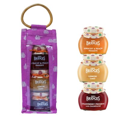 Mrs Bridges Triple Preserve Juco Bag, Made in Scotland