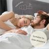 Anbow Soft Ear Plugs for Sleeping Noise Reduction, Made of Silicone, Suitable for Sleeping & Swimming, Soft Reusable Earplugs for Noise Reduction, Adjustable Size for Concerts & Snoring (3 Pairs) view 4