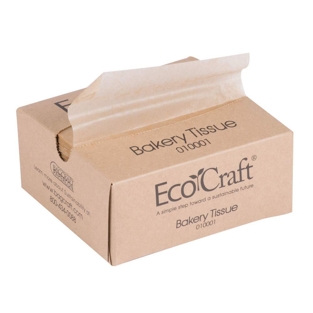 BAGCRAFT CORPORATION 3 Set Tissue Natural - 10 3/4''L x 6''W 1000 Per Case