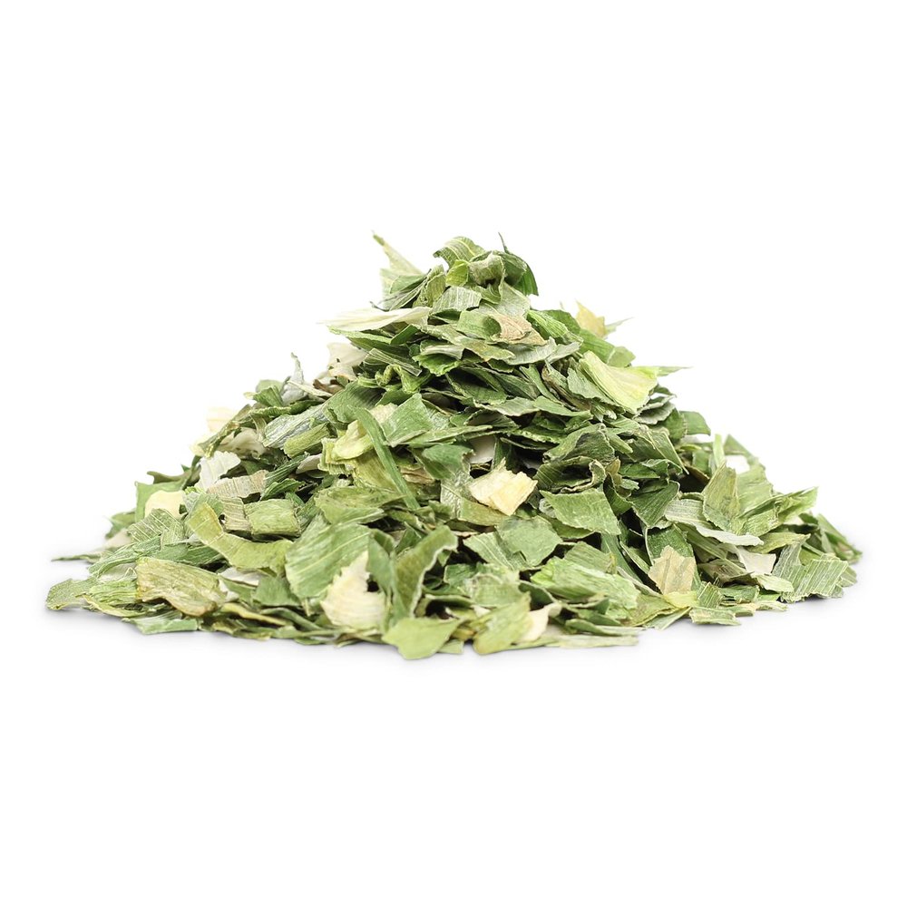 Gourmet Dried Leek Flakes by Its Delish, 4 Oz Bulk Bag | Green and White Leek Chopped | Vegan and Kosher Dried Vegetables for Convenient Meals and Cooking