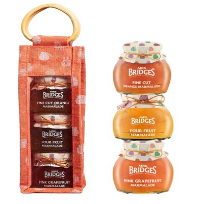 Mrs Bridges Triple Marmalade Juco Bag, Made in Scotland