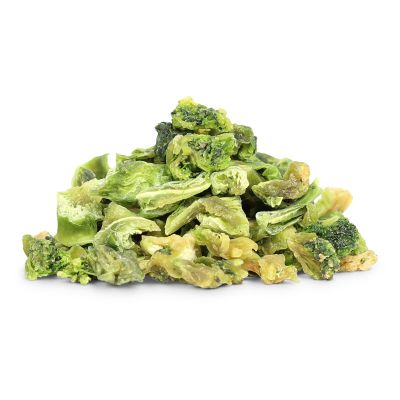 Gourmet Dried Broccoli Dices by Its Delish, 2 lbs Bulk | Vegan and Kosher Dried Vegetables for Convenient Meals and Cooking