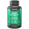 Naturalis Vegan Omega 3 DHA, EPA & DPA from Algae | Vegan Society Certified, Sustainably Sourced, True Full Spectrum | 60 Veggie Softgels (Carrageenan Free) view 1