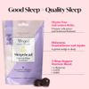 Winged Wellness Sleepyhead Natural Sleep Gummies for Women - Sleep Support Aid for Adults with 3mg Melatonin, L-Theanine, 5-HTP - Natural Gummy Supplement - Blueberry Lavender, 14 Vegan Gummies view 3