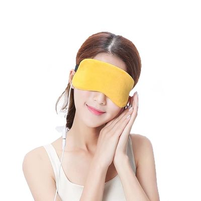 cn herb USB Steam Eye Mask Hot Compress Eye Mask Heating Eye Mask Heating Eye Mask To Relieve Eye Fatigue yellow