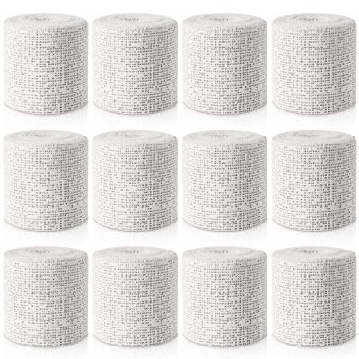45ft - 211ft Plaster Cloth Rolls White Gauze Strips Wrap Bandages for Craft Belly Cast Mask Making Body Molds Scenery Art(2inch x 207 Feet, White)