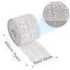 45ft - 211ft Plaster Cloth Rolls White Gauze Strips Wrap Bandages for Craft Belly Cast Mask Making Body Molds Scenery Art(2inch x 207 Feet, White) view 2