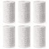 45ft - 211ft Plaster Cloth Rolls White Gauze Strips Wrap Bandages for Craft Belly Cast Mask Making Body Molds Scenery Art(4inch x 91 Feet, White) view 1