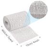 45ft - 211ft Plaster Cloth Rolls White Gauze Strips Wrap Bandages for Craft Belly Cast Mask Making Body Molds Scenery Art(4inch x 91 Feet, White) view 2
