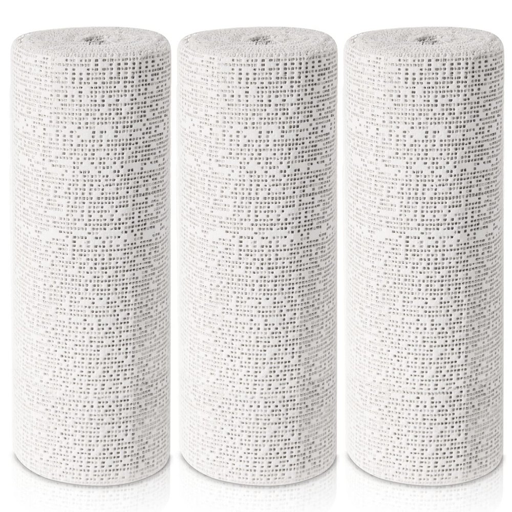 45ft - 211ft Plaster Cloth Rolls White Gauze Strips Wrap Bandages for Craft Belly Cast Mask Making Body Molds Scenery Art(8inch x 45 Feet, White)
