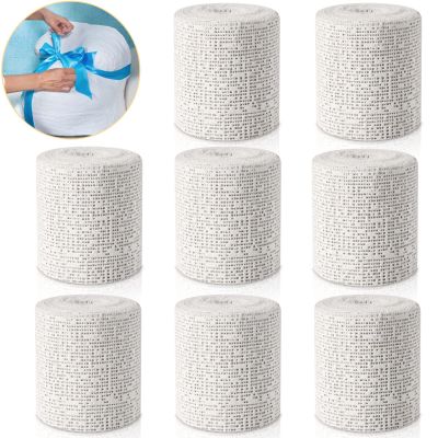 45ft - 211ft Plaster Cloth Rolls White Gauze Strips Wrap Bandages for Craft Belly Cast Mask Making Body Molds Scenery Art(3inch x 136 Feet, White)