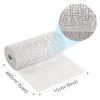 45ft - 211ft Plaster Cloth Rolls White Gauze Strips Wrap Bandages for Craft Belly Cast Mask Making Body Molds Scenery Art(6inch x 60 Feet, White) view 2