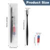 Xuezoioy Disposable Toothbrushes with Toothpaste Pack of 100,Black Individually Wrapped Disposable Travel Toothbrush Kit in Bulk for Homeless,Nursing Home,Shelter,Hotel,Charity view 4