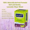 Dr.Easy Dryer Sheets Lavender Plant Based all ingredients for Sensitive Skin 160 Ct 100% Rayon Fabric Softener sheet for laundry No Dyes Reduce Static & Wrinkles Soften Clothes Help Repel Pet Hair view 2