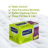 Dr.Easy Dryer Sheets Lavender Plant Based all ingredients for Sensitive Skin 160 Ct 100% Rayon Fabric Softener sheet for laundry No Dyes Reduce Static & Wrinkles Soften Clothes Help Repel Pet Hair view 3