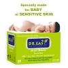 Dr.Easy Dryer Sheets Free & Clear Plant Based all ingredients for Sensitive Skin 160 Ct 100% Rayon Fabric Softener sheet unscented & no dyes Reduce Static & Wrinkles Soften Clothes Help Repel Pet Hair view 4