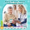 70 Pcs Weekly Pill Pouch Bags Zippered Reusable Medicine Organizer Set Self Sealing Medicine Organizer Travel Plastic Pill Bags with Slide Lock for Small Items Storage(Classic) view 3