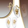 Auzky 5 Pairs Replacement Nose Pads for RayBan RB3526, RB4071, RB6335, RB6375, RB7186 More Plug-in/Push in Eyeglasses, Sunglasses Models (Gold) view 1