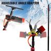 CHUNTIANMEI Water Fed Pole Kit,Water Fed Telescopic Brush with 20m Hose,Window and Solar Panel Cleaning Pole Telescopic Brush,Professional Washing Equipment Tool Solution,Brushhead55cm-10.8m/36FT view 4