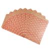 CuteBox 300pcs Red Trellis Flat Paper Gift Bags (6" x 9") for Merchandise, Party Favors, Small Gifts, Handmade Goods, Arts and Crafts, Outdoor Events, Holidays, Weddings view 1