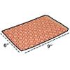 CuteBox 300pcs Red Trellis Flat Paper Gift Bags (6" x 9") for Merchandise, Party Favors, Small Gifts, Handmade Goods, Arts and Crafts, Outdoor Events, Holidays, Weddings view 2