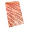 CuteBox 300pcs Red Trellis Flat Paper Gift Bags (6" x 9") for Merchandise, Party Favors, Small Gifts, Handmade Goods, Arts and Crafts, Outdoor Events, Holidays, Weddings view 3
