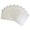 CuteBox 200pc White Flat Paper Gift Bags (10" x 13") for Merchandise, Crafts, Party Favors, Retail, Handmade Goods, Arts and Crafts, Outdoor Events, Holidays, Weddings view 1