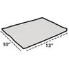 CuteBox 200pc White Flat Paper Gift Bags (10" x 13") for Merchandise, Crafts, Party Favors, Retail, Handmade Goods, Arts and Crafts, Outdoor Events, Holidays, Weddings view 2