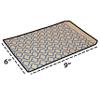 CuteBox 100pcs Blue Trellis Flat Paper Gift Bags (6" x 9") for Merchandise, Party Favors, Small Gifts, Handmade Goods, Arts and Crafts, Outdoor Events, Holidays, Weddings view 2