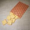 CuteBox 200pcs Red Trellis Flat Paper Gift Bags (5" x 7") for Merchandise, Party Favors, Small Gifts, Handmade Goods, Arts and Crafts, Outdoor Events, Holidays, Weddings view 4