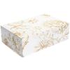 Sorarto Luxury Keepsake Gift Box | Gold Floral Decorative Boxes with Magnetic Lids for Presents, Wedding Memory Box, and Bridal Gifts. 11.5" x 7.5" x 3.5" view 1