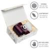 Sorarto Luxury Keepsake Gift Box | Gold Floral Decorative Boxes with Magnetic Lids for Presents, Wedding Memory Box, and Bridal Gifts. 11.5" x 7.5" x 3.5" view 2