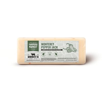 Farmers Market, Gluten Free, Keto, Paleo, Low Sodium, Zero Sugar, Wisconsin Cheese Gift Sets, 1-Pack, Monterey Pepper Jack
