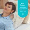 HoMedics Heated Shiatsu Massage Pillow for Neck, Back and Shoulder Pain. Portable, Cordless Deep Tissue Massager. Create Your Own Massage Chair, for Bed, Floor, or Couch view 2