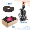 IDL Packaging SpiroPack Stylish Box Filler 30 lbs in a Box, Black, Wide-Cut Spirals - Packing Filler for Baskets, Gift Boxes, and Packages - Modern Alternative to Shredded and Crinkle Paper view 3