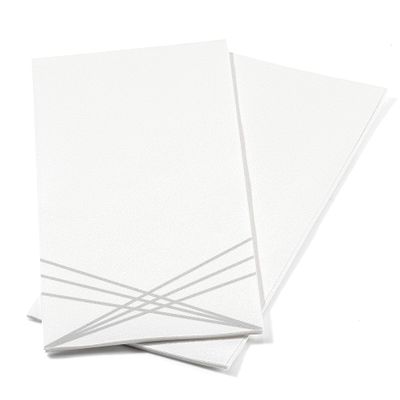 100 Pack Linen Feel Guest Paper Hand Towels | Disposable Super Absorbent Airlaid Paper Towels For Bathroom, Party, Weddings, Or Events | 12 x 17 Inches 1/6 Folded Decorative Design