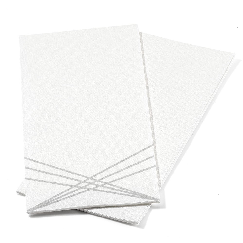 100 Pack Linen Feel Guest Paper Hand Towels | Disposable Super Absorbent Airlaid Paper Towels For Bathroom, Party, Weddings, Or Events | 12 x 17 Inches 1/6 Folded Decorative Design