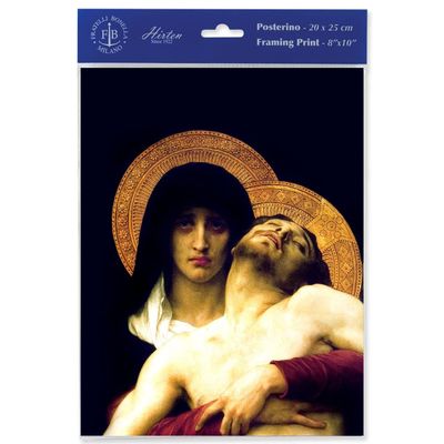 Bouguereau: Pieta 8"x10" Italian Prints, 3-Count Value Pack