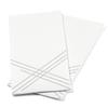 100 Pack Linen Feel Guest Paper Hand Towels | Disposable Super Absorbent Airlaid Paper Towels For Bathroom, Party, Weddings, Or Events | 12 x 17 Inches 1/6 Folded Decorative Design view 1
