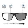 Transition Photochromic Bifocal Reading Glasses Men Sports Square Wrap Around Readers Sunglasses Anti UV Ray Eyestrain (black, 4, multiplier_x) view 2