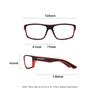 Transition Photochromic Bifocal Reading Glasses Men Sports Square Wrap Around Readers Sunglasses Anti UV Ray Eyestrain (black, 4, multiplier_x) view 4