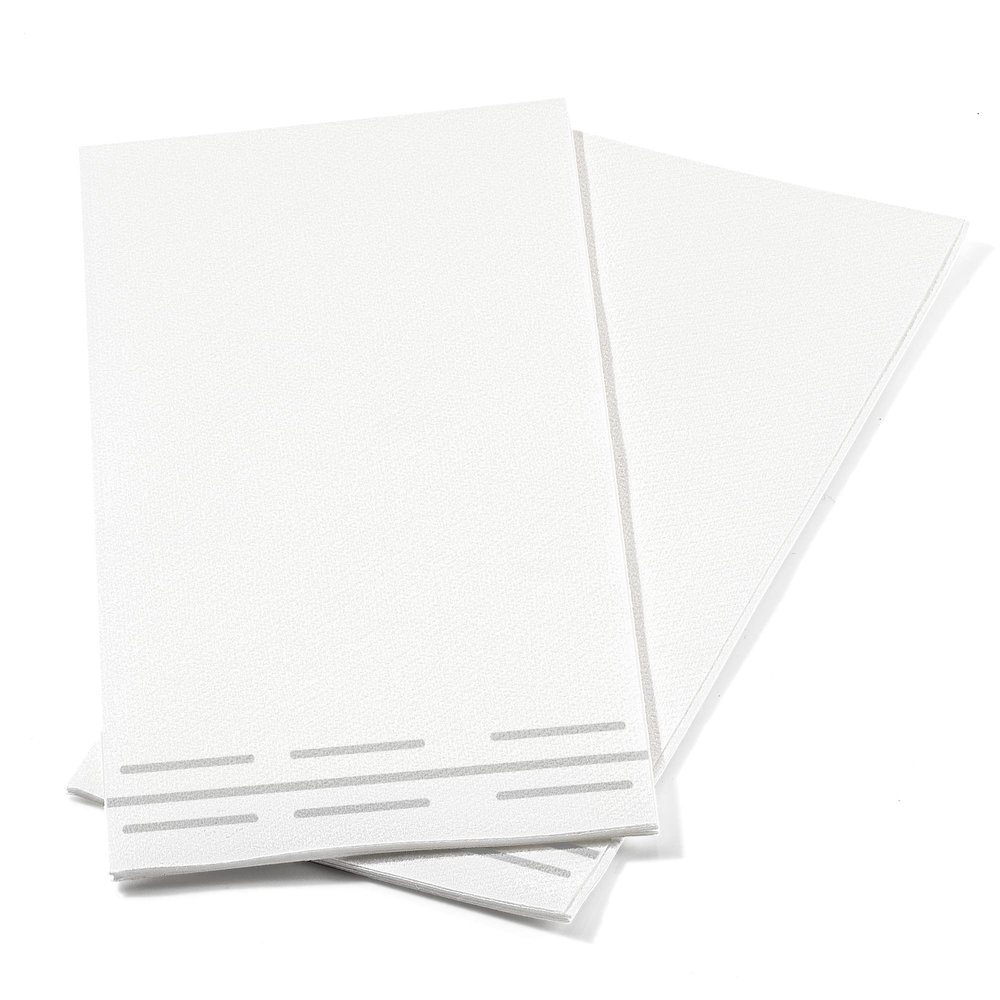 100 Pack Linen Feel Guest Paper Hand Towels | Disposable Super Absorbent Airlaid Paper Towels For Bathroom, Party, Weddings, Or Events | 12 x 17 Inches 1/6 Folded Decorative Design