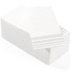 100 Pack Linen Feel Guest Paper Hand Towels | Disposable Super Absorbent Airlaid Paper Towels For Bathroom, Party, Weddings, Or Events | 12 x 17 Inches 1/6 Folded Decorative Design view 4