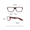 Transition Photochromic Bifocal Reading Glasses Men Sports Square Wrap Around Readers Sunglasses Anti UV Ray Eyestrain (black, 3, multiplier_x) view 4