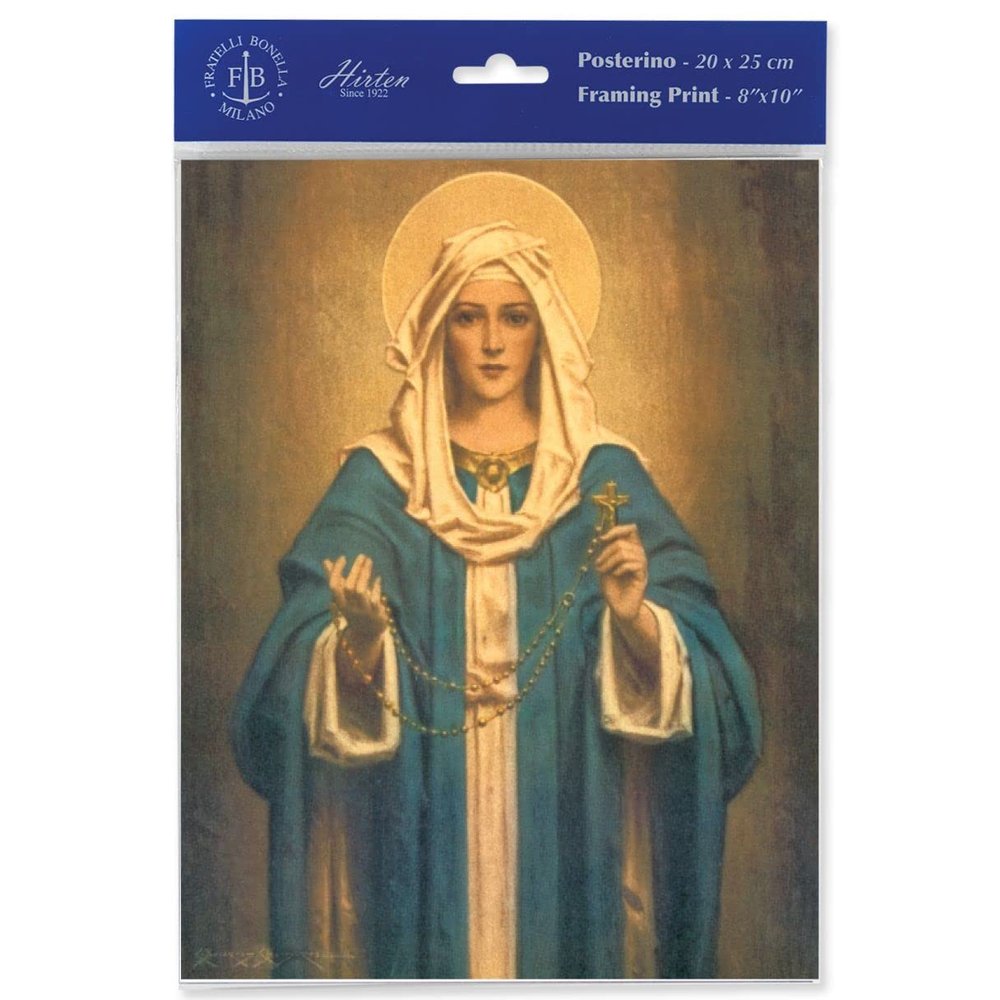 Chambers: Our Lady of The Rosary 8"x10" Italian Prints, 3-Count Value Pack