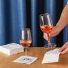 Kisston 2000 Count Cocktail Napkins Bulk White Cocktail Napkins Paper 1 Ply Folded Bulk for Kitchen Wedding Beverage Hand Towel Paper for Restaurants Bar Party view 2