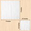 Kisston 2000 Count Cocktail Napkins Bulk White Cocktail Napkins Paper 1 Ply Folded Bulk for Kitchen Wedding Beverage Hand Towel Paper for Restaurants Bar Party view 3