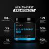 Kaged Sport Pre Workout Powder for Men & Women, Blue Razz, Sport Certified, 188mg Caffeine, Nitric Oxide Supplement, Beta Alanine for Energy, Weightlifting, Cardio Endurance & Strength, 20 Servings view 2