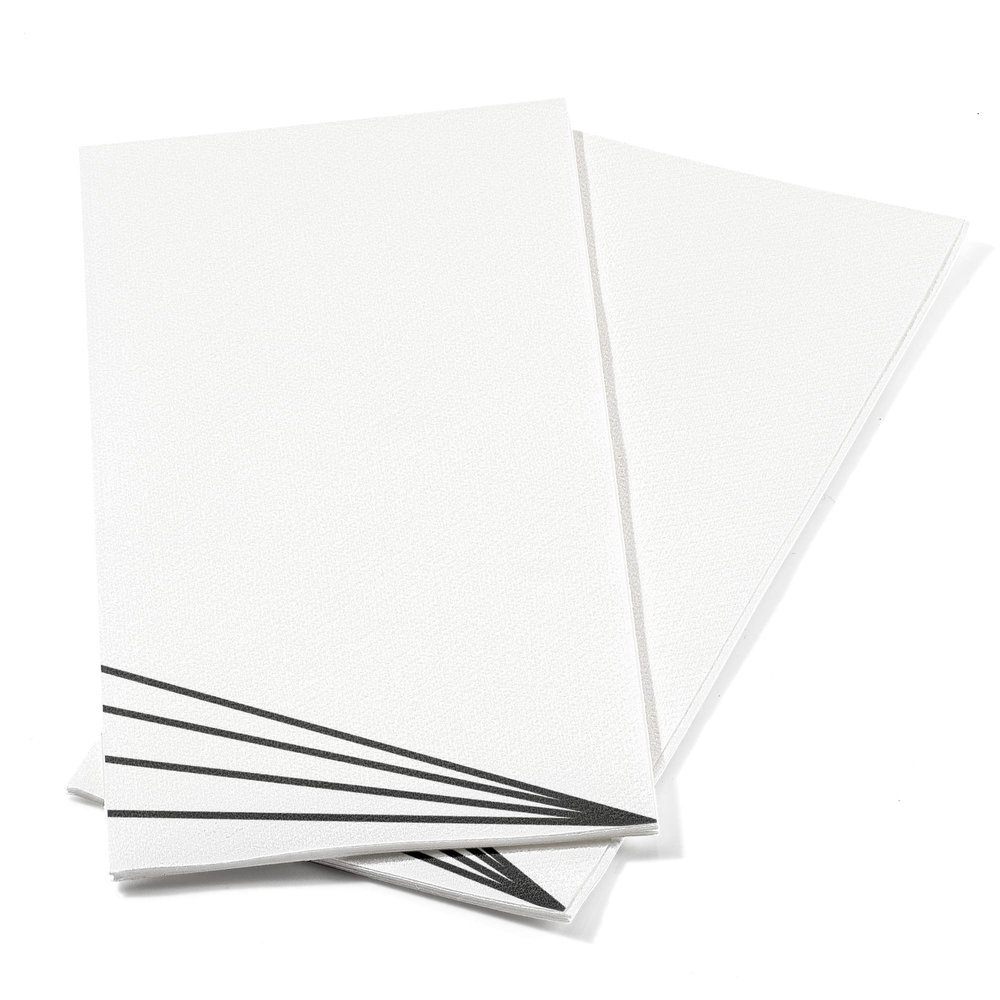 100 Pack Linen Feel Guest Paper Hand Towels | Disposable Super Absorbent Airlaid Paper Towels For Bathroom, Party, Weddings, Or Events | 12 x 17 Inches 1/6 Folded Decorative Design