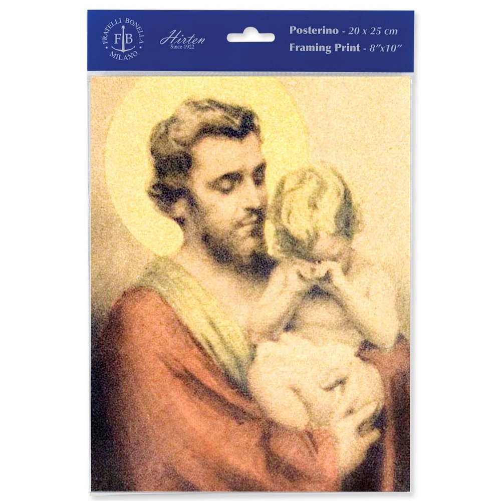 Chambers: St. Joseph with Crying Jesus 8"x10" Italian Prints, 3-Count Value Pack